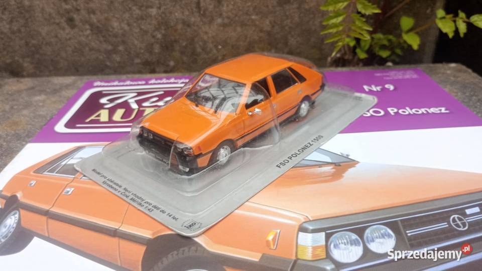 FSO POLONEZ 1500 kultowe auta PRL 143 Deagostini Warszawa