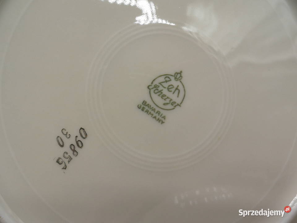 Talerzyki deserowe 6 ecru Zeh Scherzer Raszków