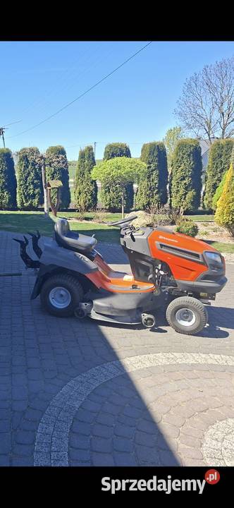 Kosiarka traktorek husqvarna tc142 serwisowana1 Tuchola