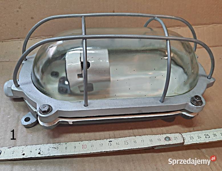 Lampa kanałowa hermetyczna industrialna