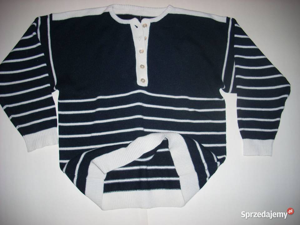 Sweter Czarno Biały L 40 Nowy Sącz