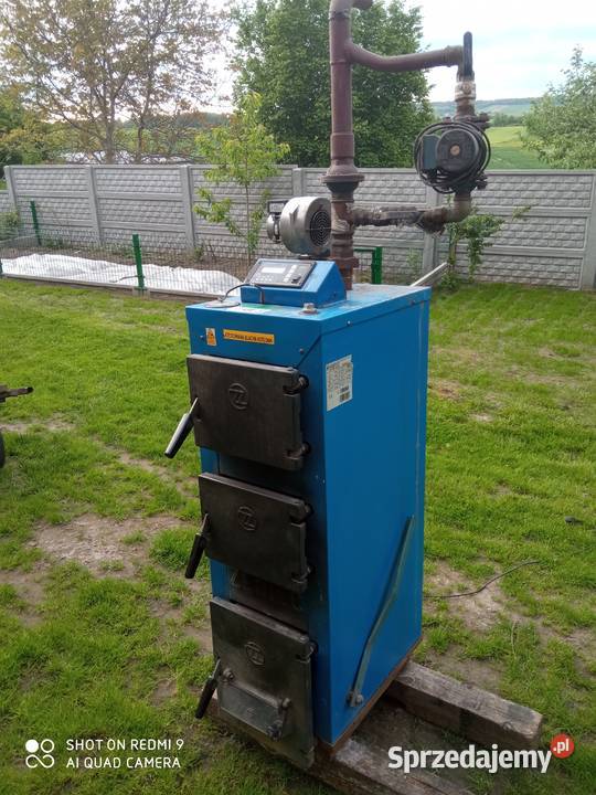 Piec kocioł CO zębiec KWP 15kW 2010r z osprzętem świętokrzyskie Bodzentyn
