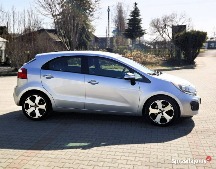 Kia Rio Navi Kamera Alu EURO 5 III 2011 Rok produkcji 2014 Samochody osobowe małopolskie Nowy Sącz