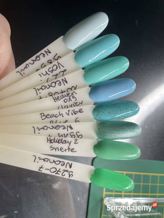 Zestaw do manicure hybrydowego żelowego Szczerbice sprzedam