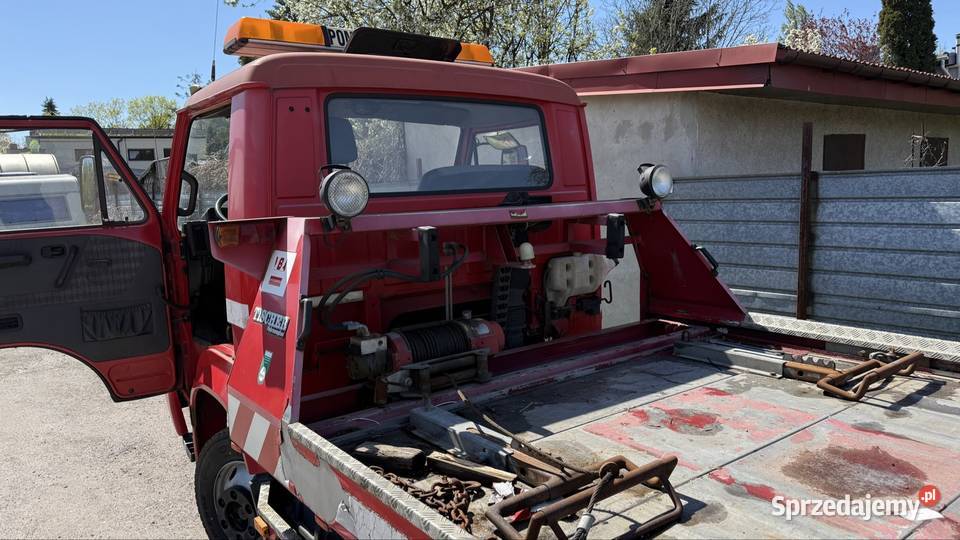 VW L80 43TD Platforma Widelec TISCHER Pomoc Łódź