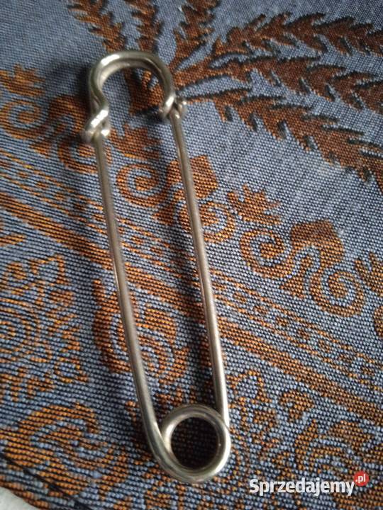 BIŻUTERYJNA AGRAFKA METALOWA wielkopolskie Piła