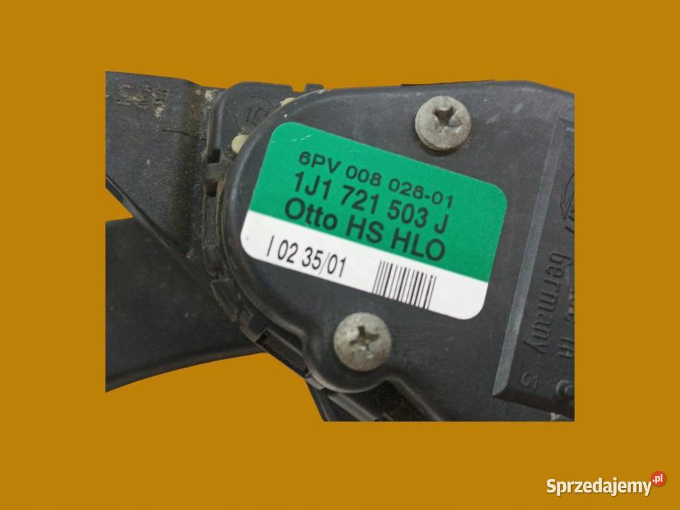 PEDAŁ POTENCJOMETR GAZU 1J1721503J VW Volkswagen
