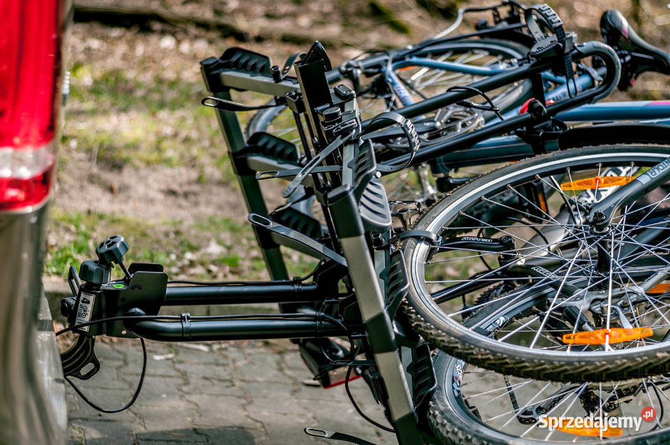 Wynajmę składany bagażnik na hak na 4 rowery Warszawa