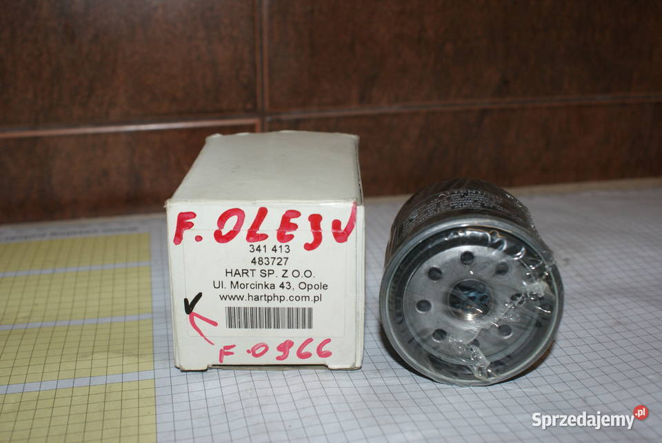 FILTR OLEJU APRILIA 483727 HF183 osobowe Białobrzegi