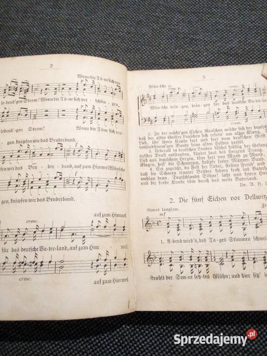 Schauenburgs allgemeines Deutsches Kommersbuch z Częstochowa sprzedam