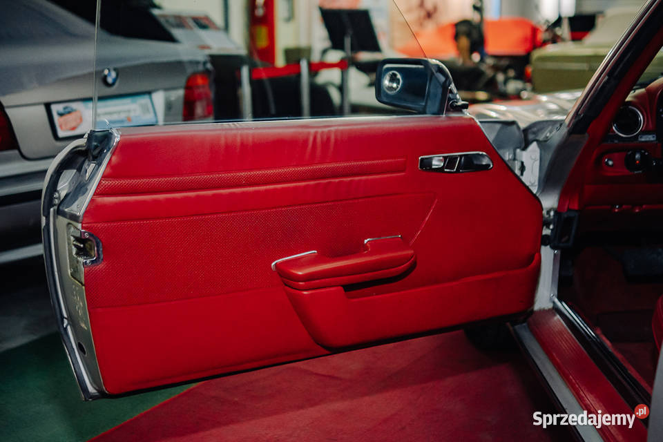 Mercedes 450 SLC Czerwony Środek Bez Korozji radio Zgierz
