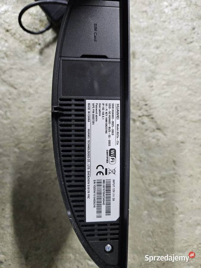 Router Huawei B525s 23a sim małopolskie Igołomia
