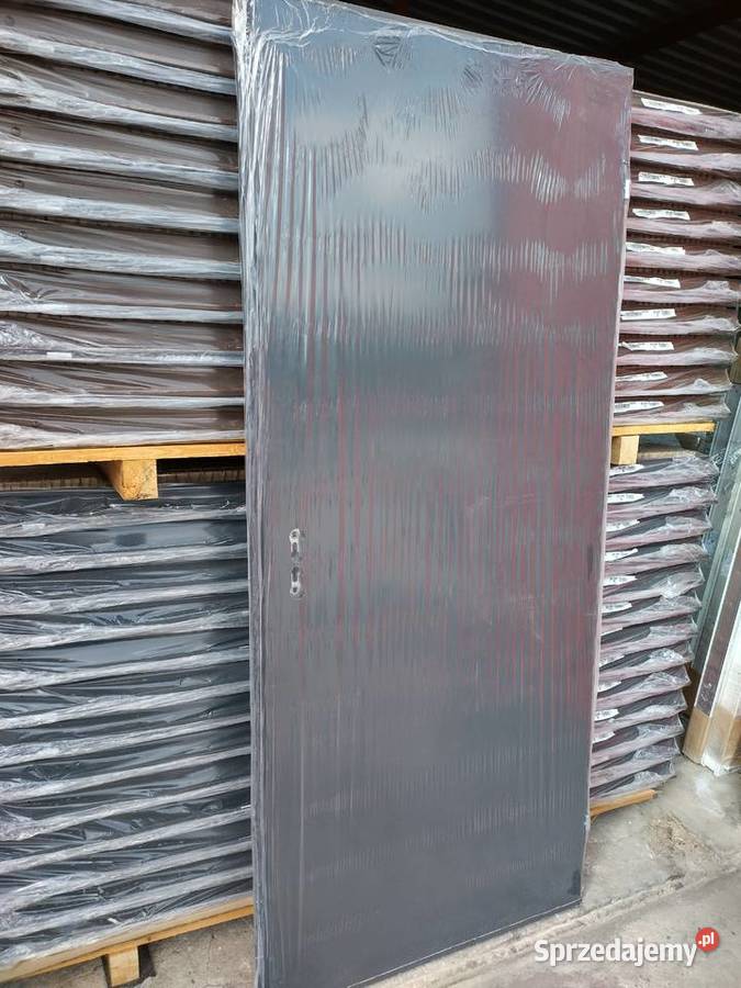 drzwi metalowe Hormann 90 LP grafitowe RAL 7016