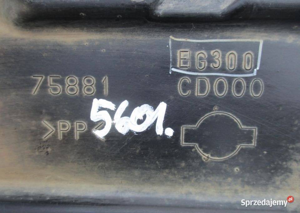 75881CD000 OSŁONA POD SILNIK INFINITI M35 M45 Silniki i osprzęt Nowy Tomyśl sprzedam
