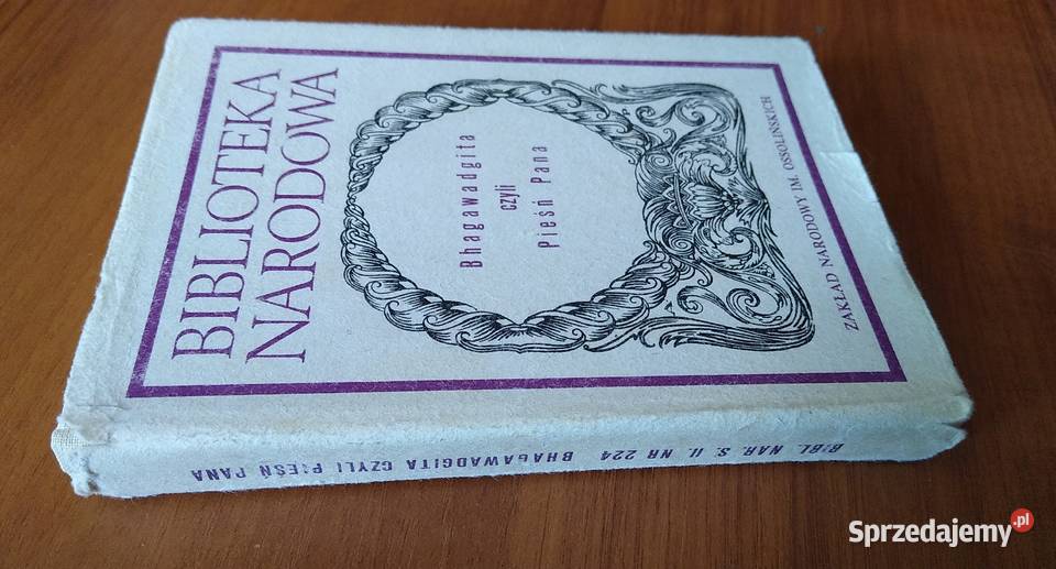Bhagawadgita czyli Pieśń Pana przekł Joanna Gdańsk sprzedam