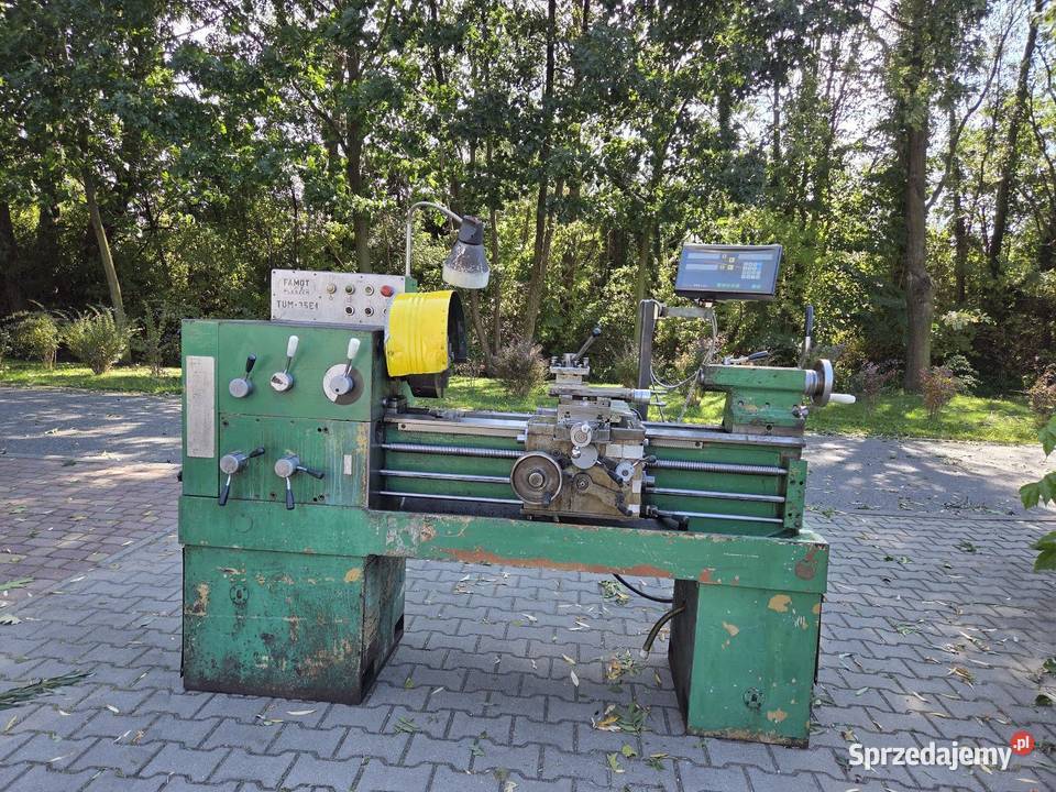 TokarkaTum 35 E1 odczyt liniał bison Famot Kępno sprzedam