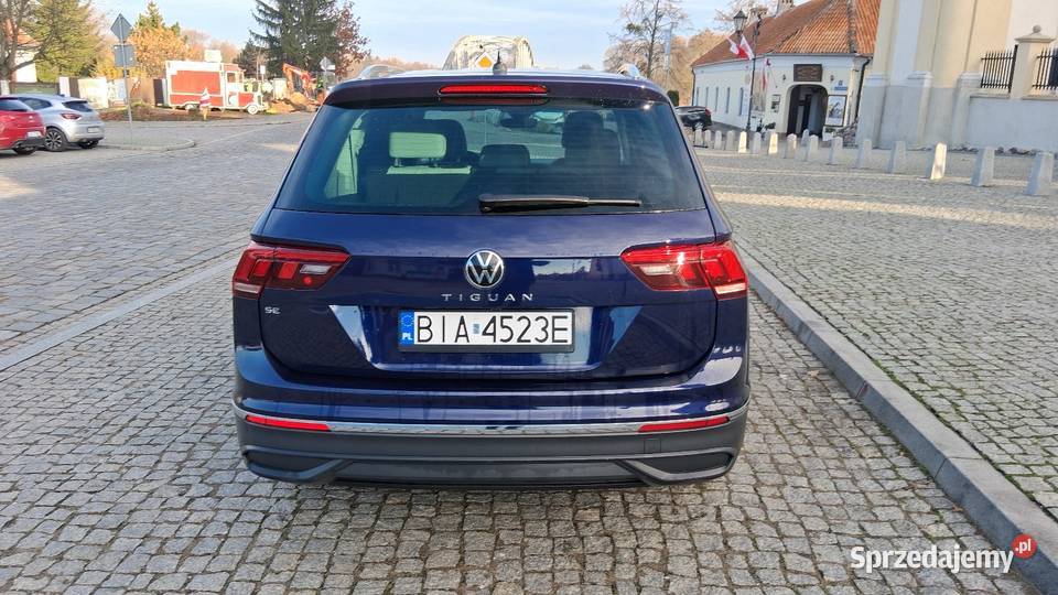 VOLKSWAGEN TIGUAN 2022 niebieski Samochody osobowe sprzedam