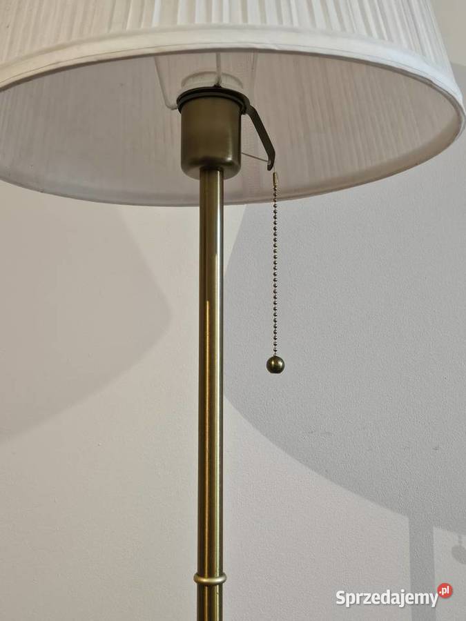 Lampa stojąca ikea mosiadz Wrocław
