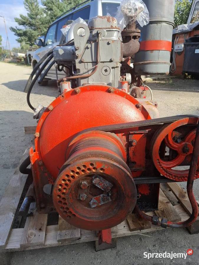 Kombajn zbożowy Bizon silnik SW 400 Leyland stan
