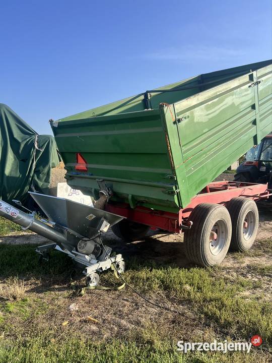 Przyczepa tandem Scan Tip 12 t podwójny wywrot łódzkie Kutno
