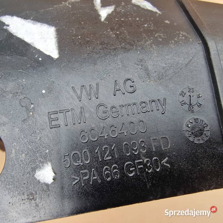 VW AUDI UCHWYT MOCOWANIE CHŁODNICY ORYGINAŁ NOWE Bieleń sprzedam
