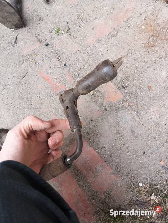 Zabytkowa wiertarka Antyki wielkopolskie Śrem