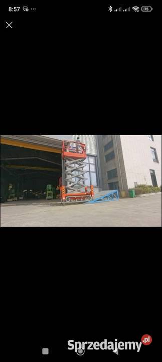 Podnośnik nożycowy na gąsienicach lubelskie Biłgoraj
