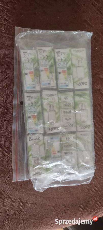Żarówka halogenowa ZeXt 500lm 23040W G9 Warszawa sprzedam