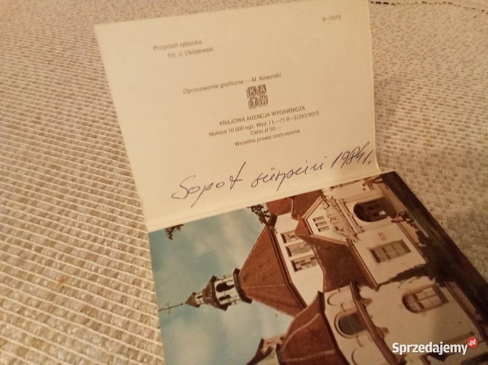 Sopot widokówki PRL