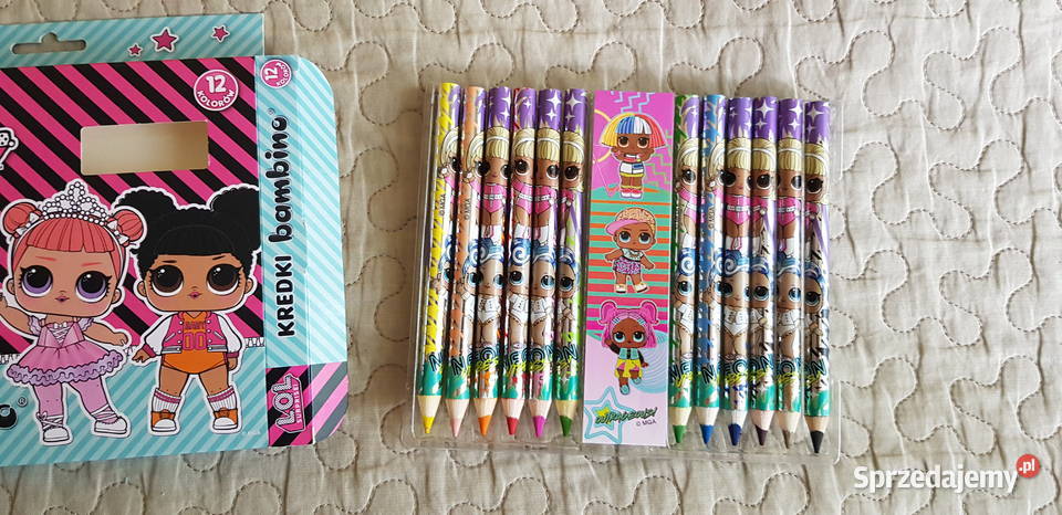 Nowe Kredki bambino Lol Surprise 12 kolorów Pozostałe Warszawa