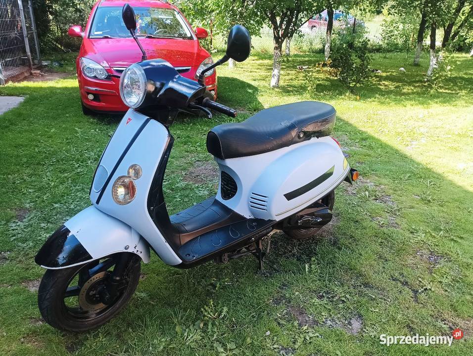 Sprawny Retro Skuter Baotian motorower Izbica-Wieś