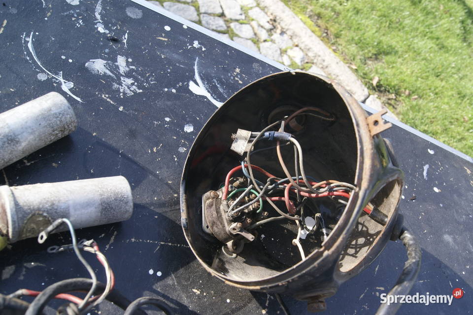 DKW RT 350 LAMPA STACYJKA INSTALACJA CEWKI DKW