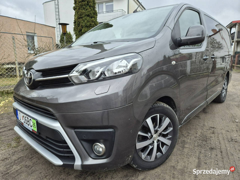 Toyota ProAce Automat Long Salon Gwarancja lakier metallic Motoryzacja kujawsko-pomorskie Bydgoszcz
