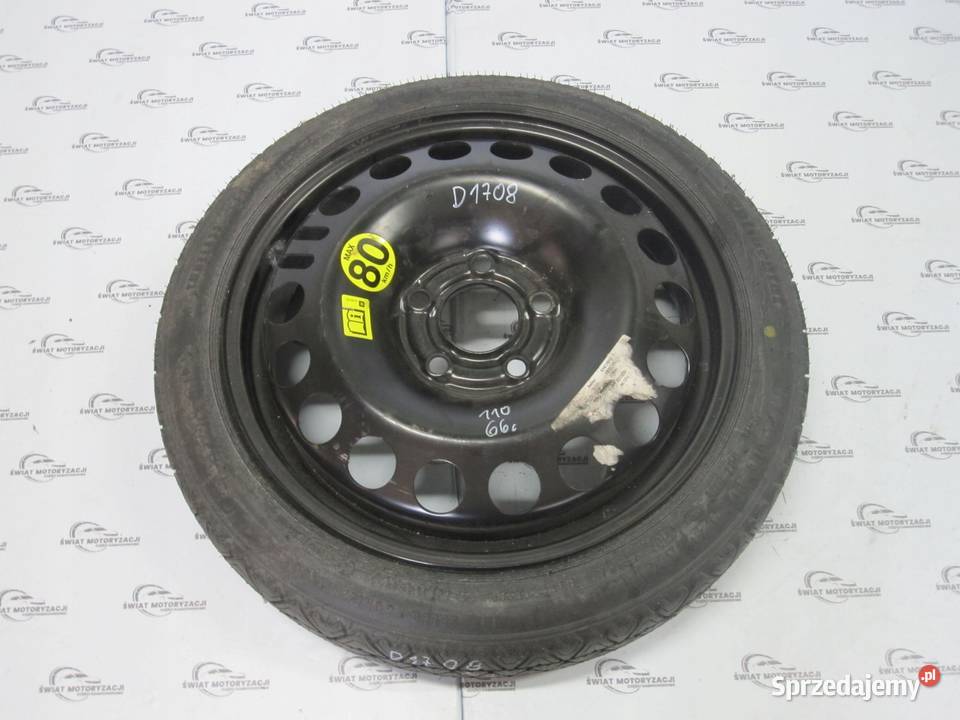 OPEL VECTRA C koło dojazdowe 1157016 92M 5x110