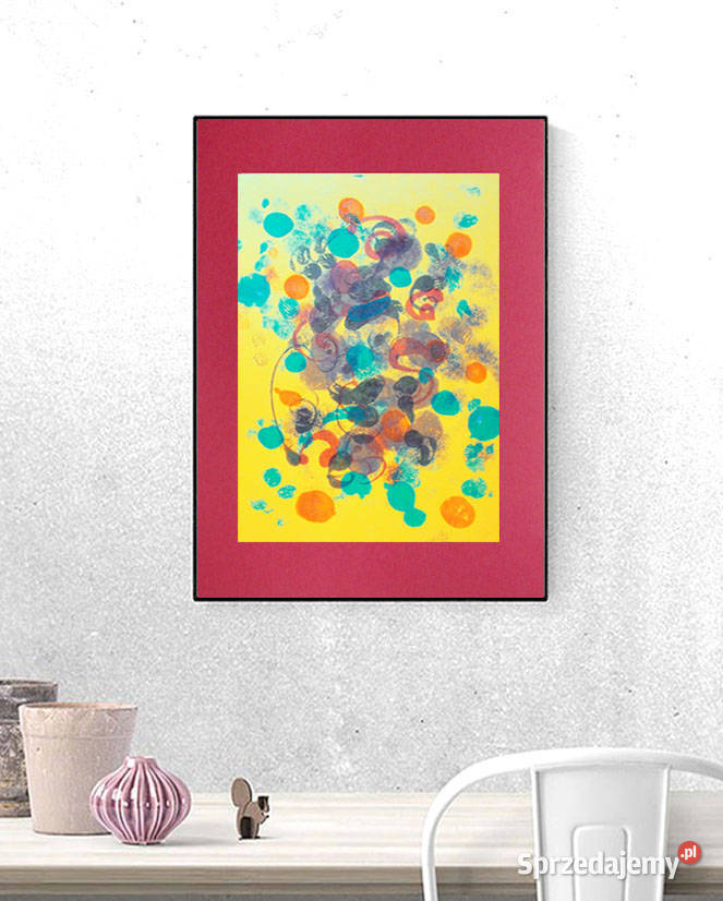 abstrakcja wielokolorowy