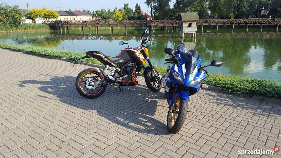 KTM duke 200 zarejestrowany na 50 Kutno sprzedam