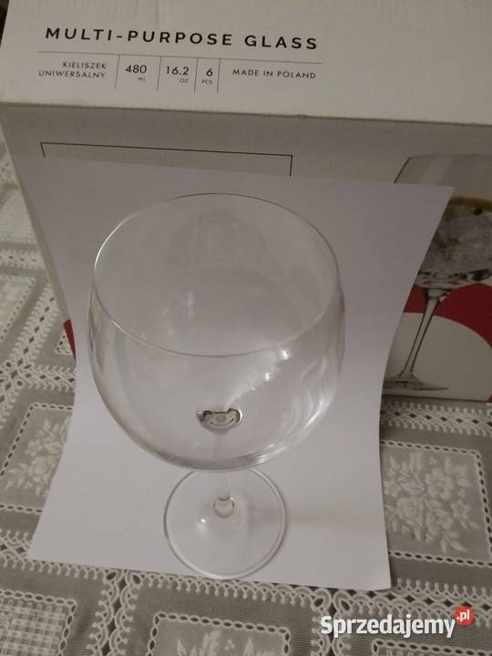 Kieliszki uniwersalne KROSNO Łódź sprzedam