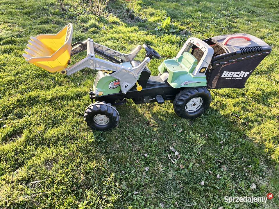 Traktor ładowarka koparka z napędem na pedały Starcza