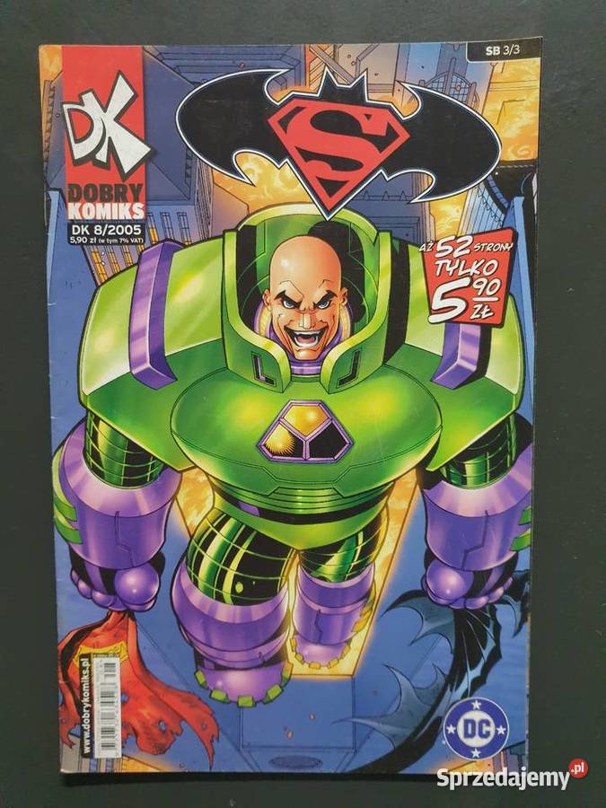 Superman Batman kompletna miniseria 3 komiksy Gdynia sprzedam