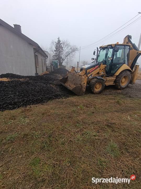Usługi koparko ładowarka minikoparkaprzyłacza śląskie Dąbrowa Górnicza