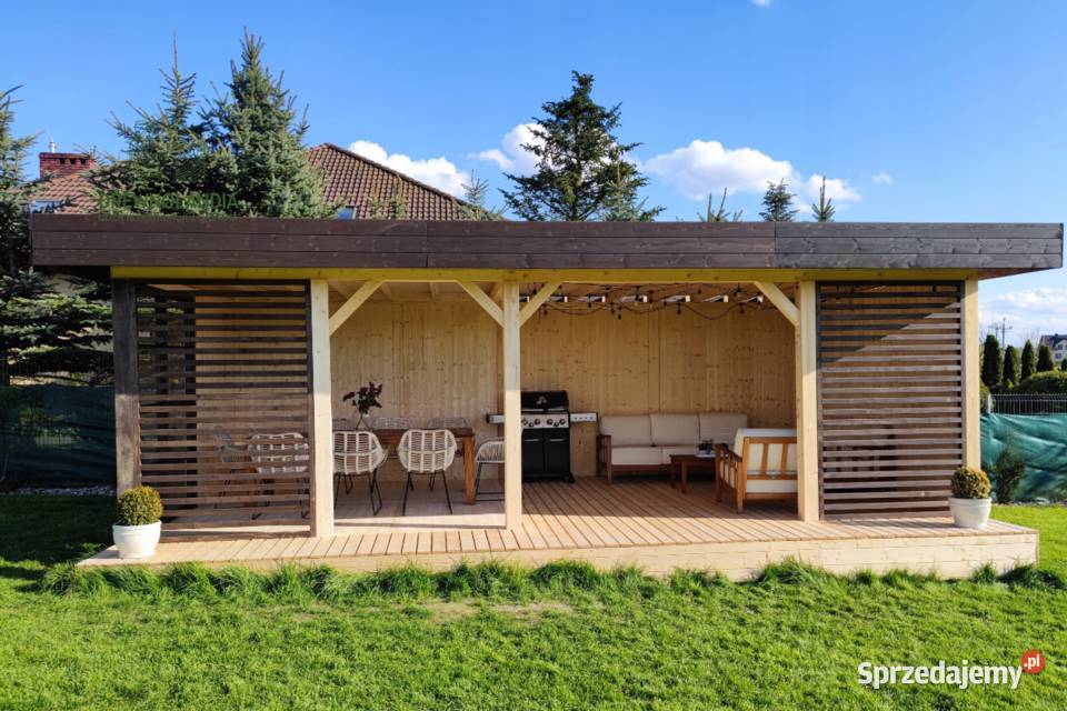 Altana ogrodowa drewno 350 x 800 x 270 Kocibórz