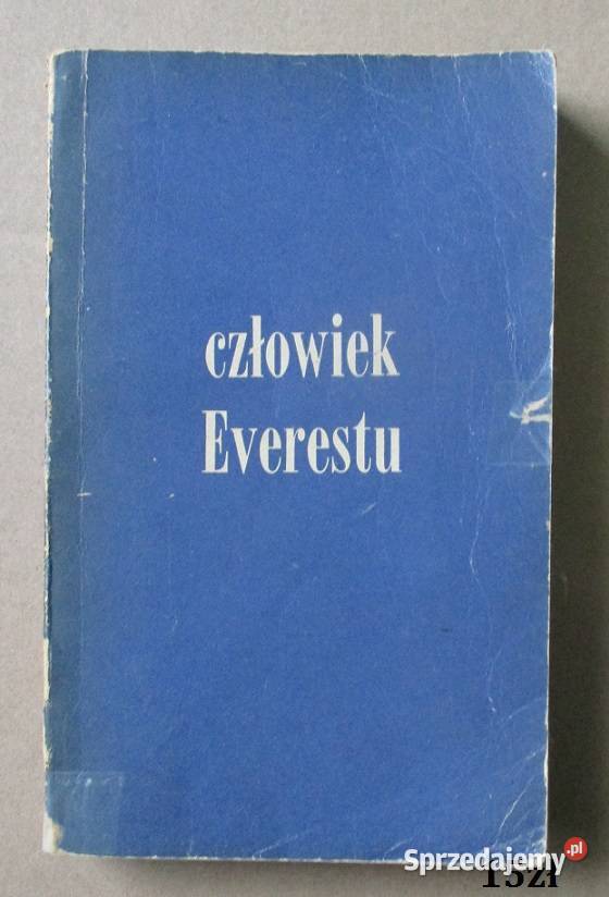 Człowiek Everestu Tenzing Everest himalaizm