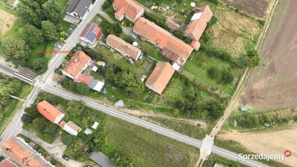 Działka 10a Łagiewniki dolnośląskie zabudowanie