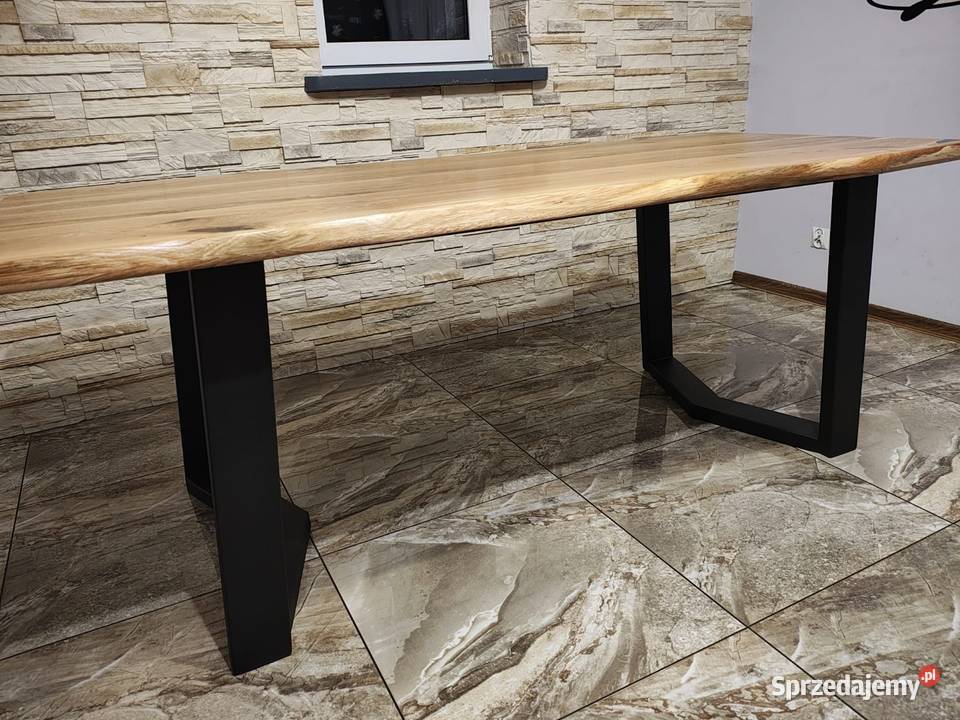 Stół dębowy 200 z dodatkiem żywicy Annopol sprzedam