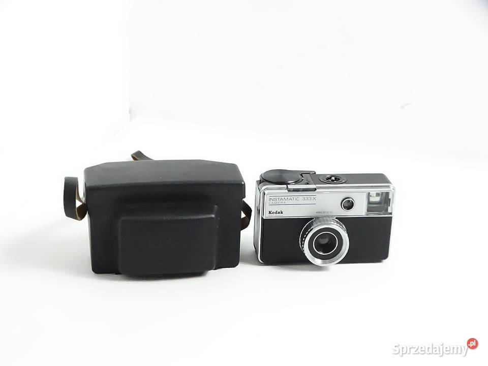 Kultowy aparat Kodak Instamatic 333X lubelskie Biłgoraj