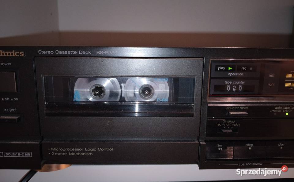 Magnetofon deck Technics RSB355 uszkodzony
