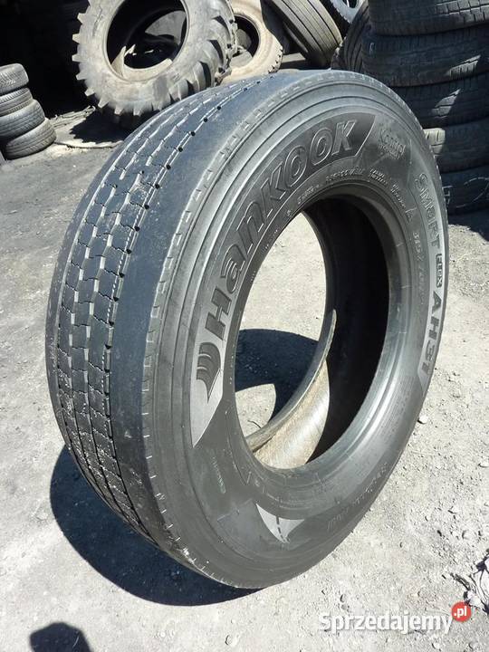 2x Opona używana ciężarowa 31570R225 HANKOOK 450 Opony i felgi Zaścianki