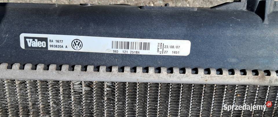 VW GOLF OCTAVIA 14 TSI KPL CHŁODNIC dolnośląskie