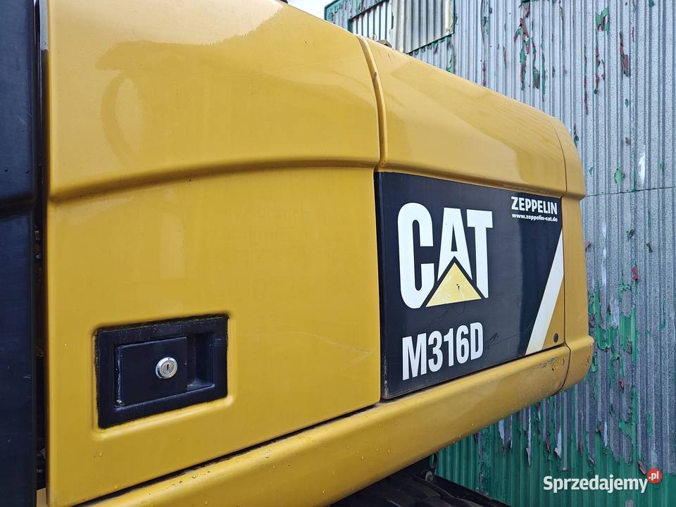 CAT M316D młot wyburzeniowy łyżka skarpowa Kielce