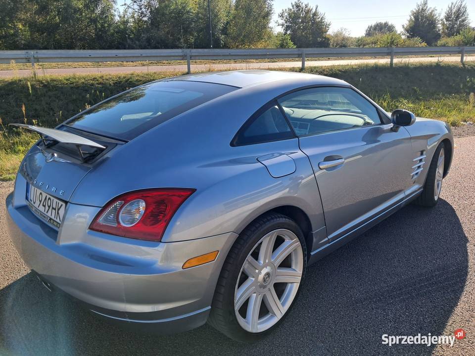 Chrysler Crossfire 32 benzyna LPG 220 2003r lubelskie Lublin